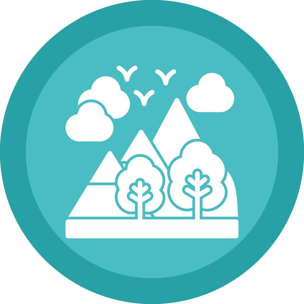 Alps Vector Icon Design