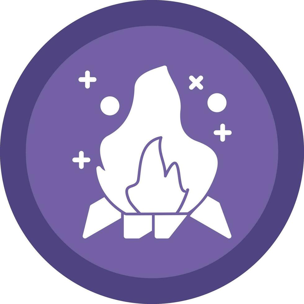 Bonfire Vector Icon Design