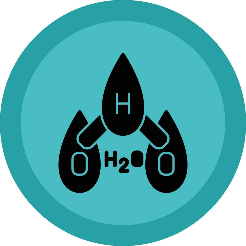 H2o Vector Icon Design