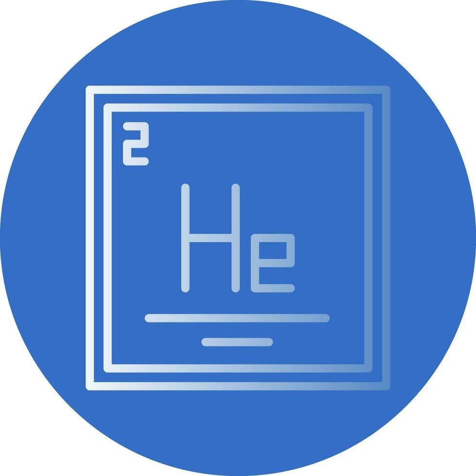 Helium Vector Icon Design