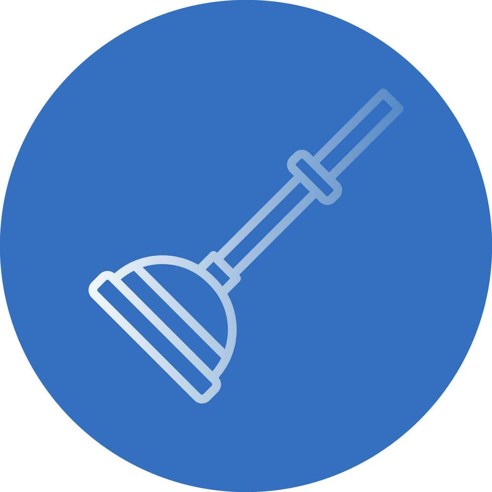 Plunger Vector Icon Design