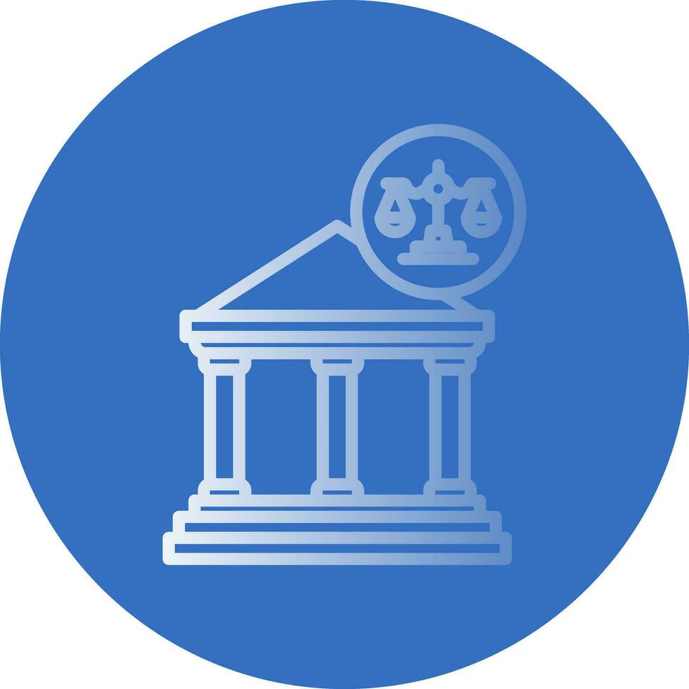 Court Vector Icon Design