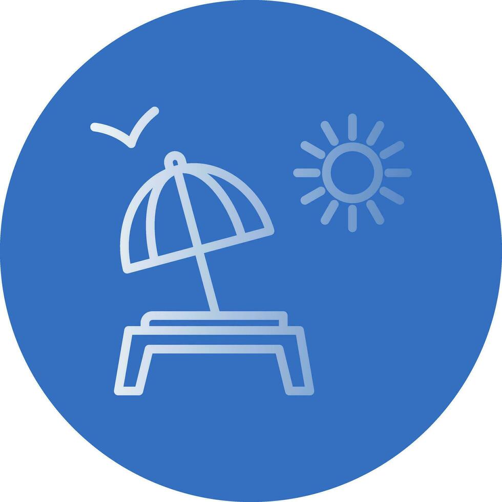 Lounger Vector Icon Design