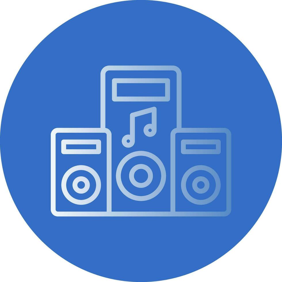 Speaker Vector Icon Design