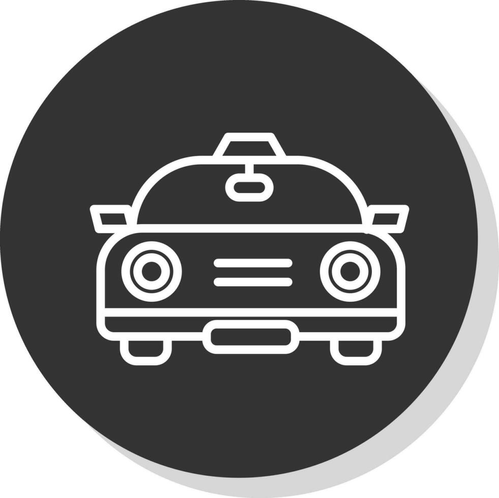 Taxi Vector Icon Design