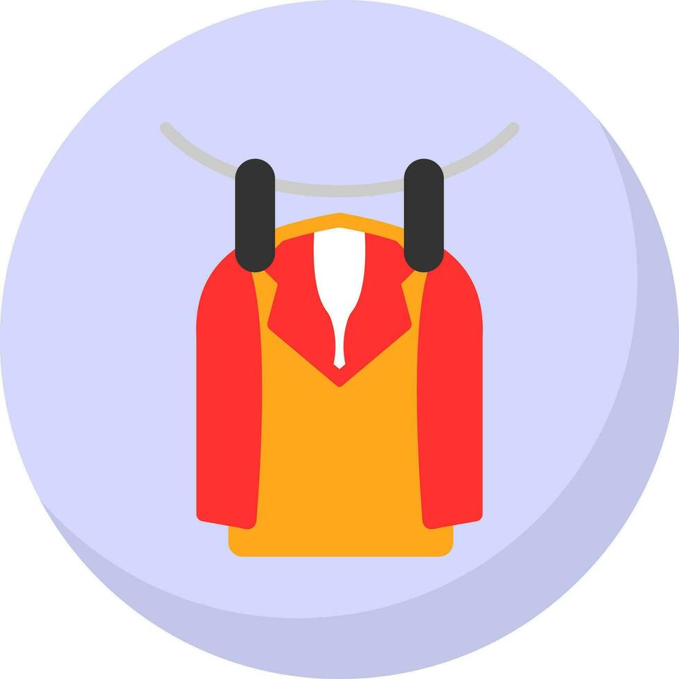 diseño de icono de vector de ropa limpia