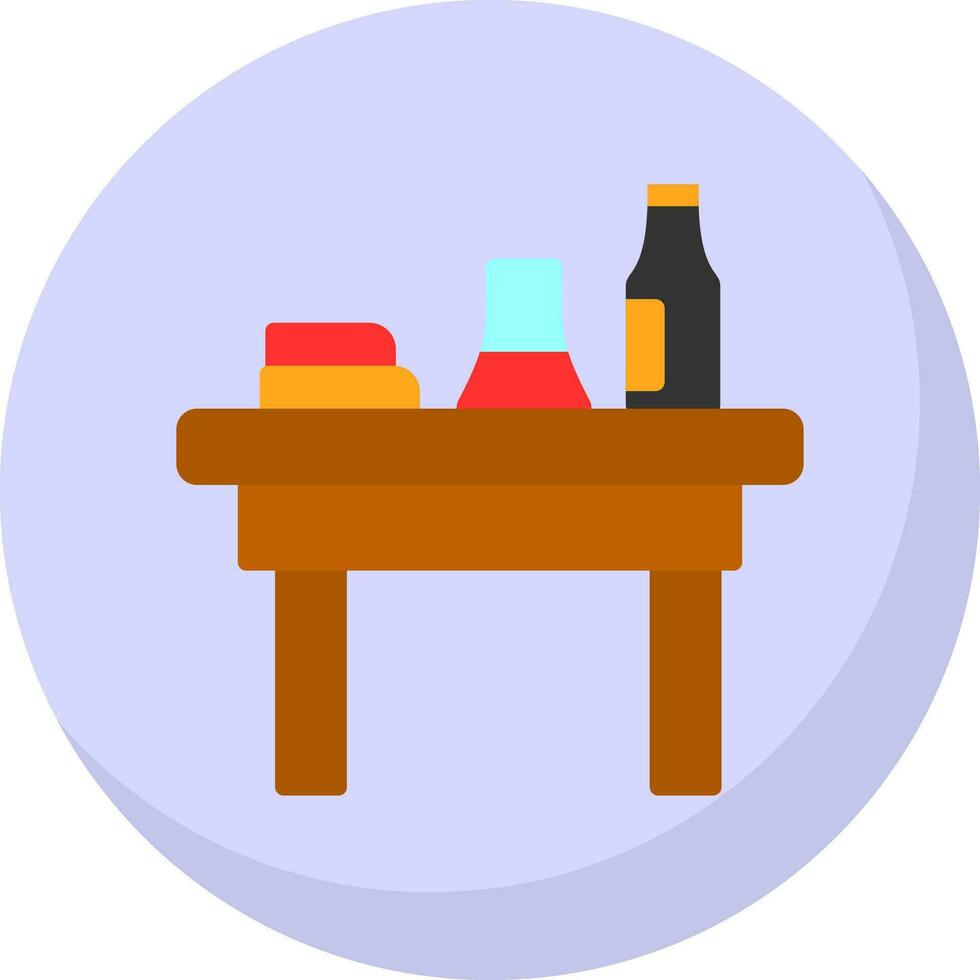 Table Vector Icon Design