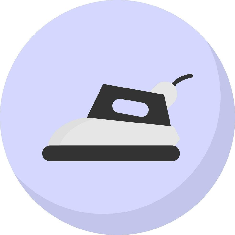 Electric iron Vector Icon Design