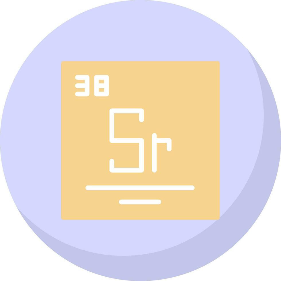 Strontium Vector Icon Design