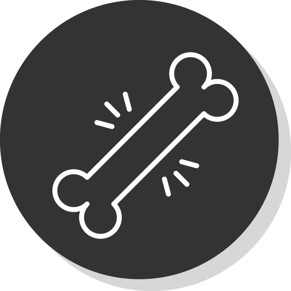 Bone Vector Icon Design