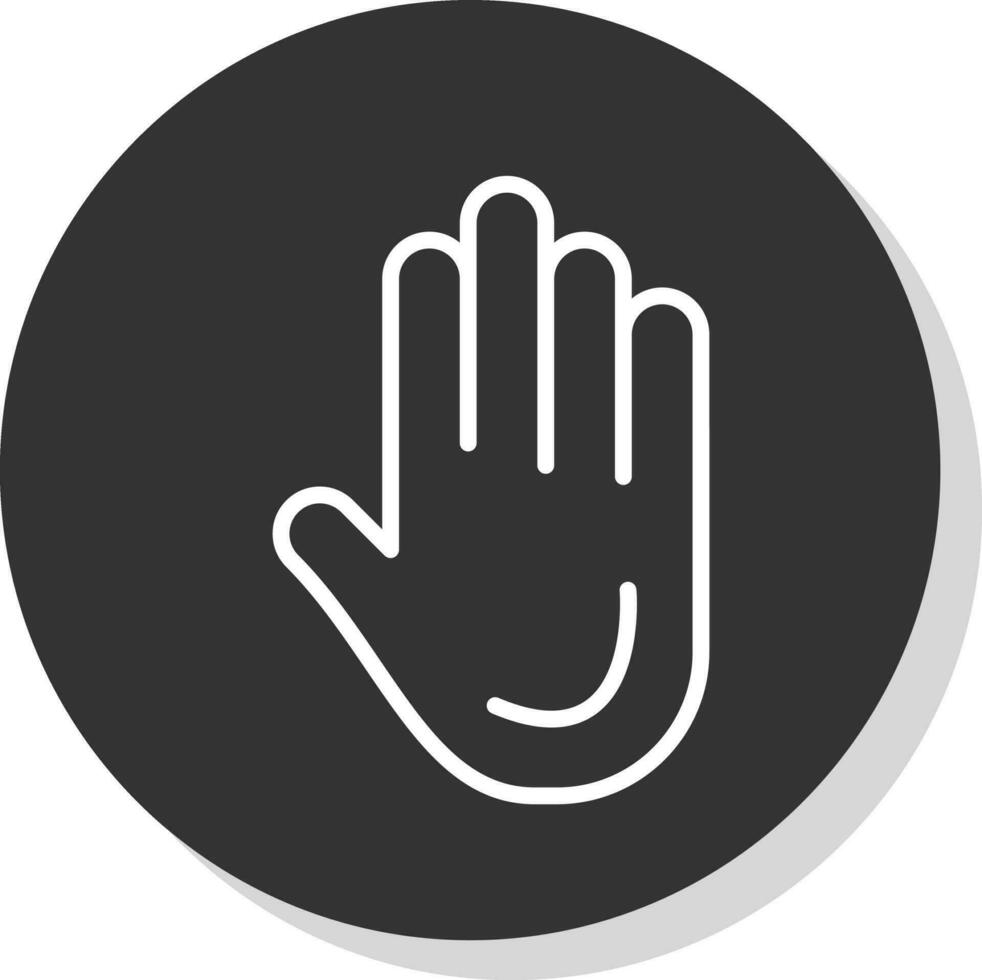 diseño de icono de vector de mano