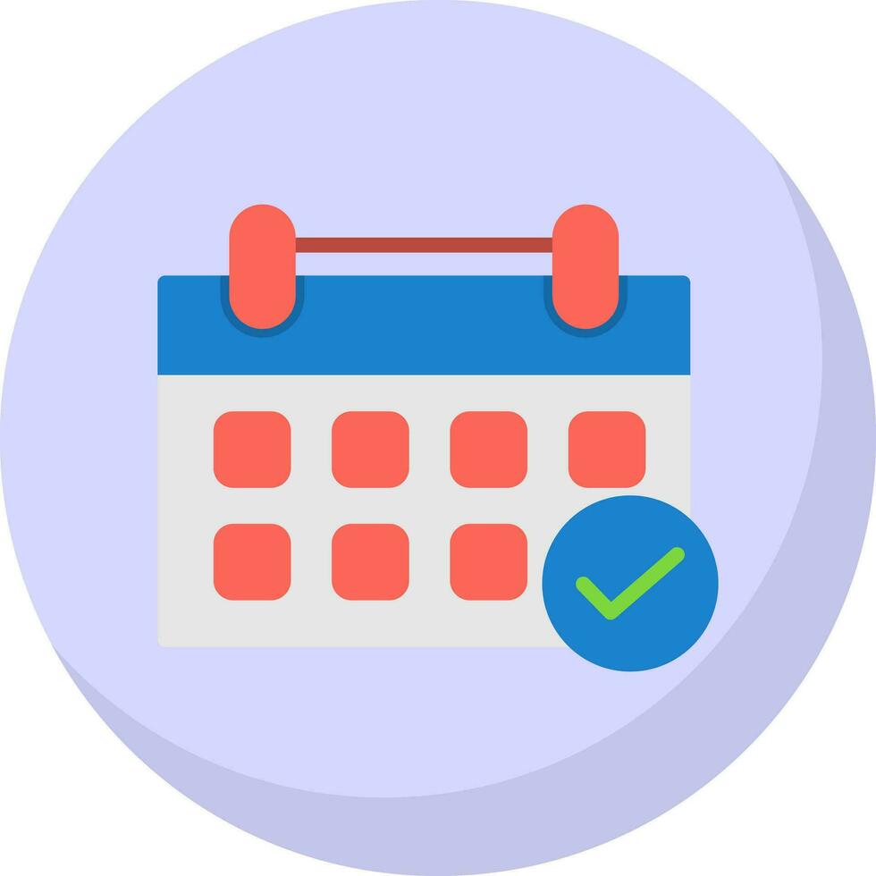 Calendar Vector Icon Design