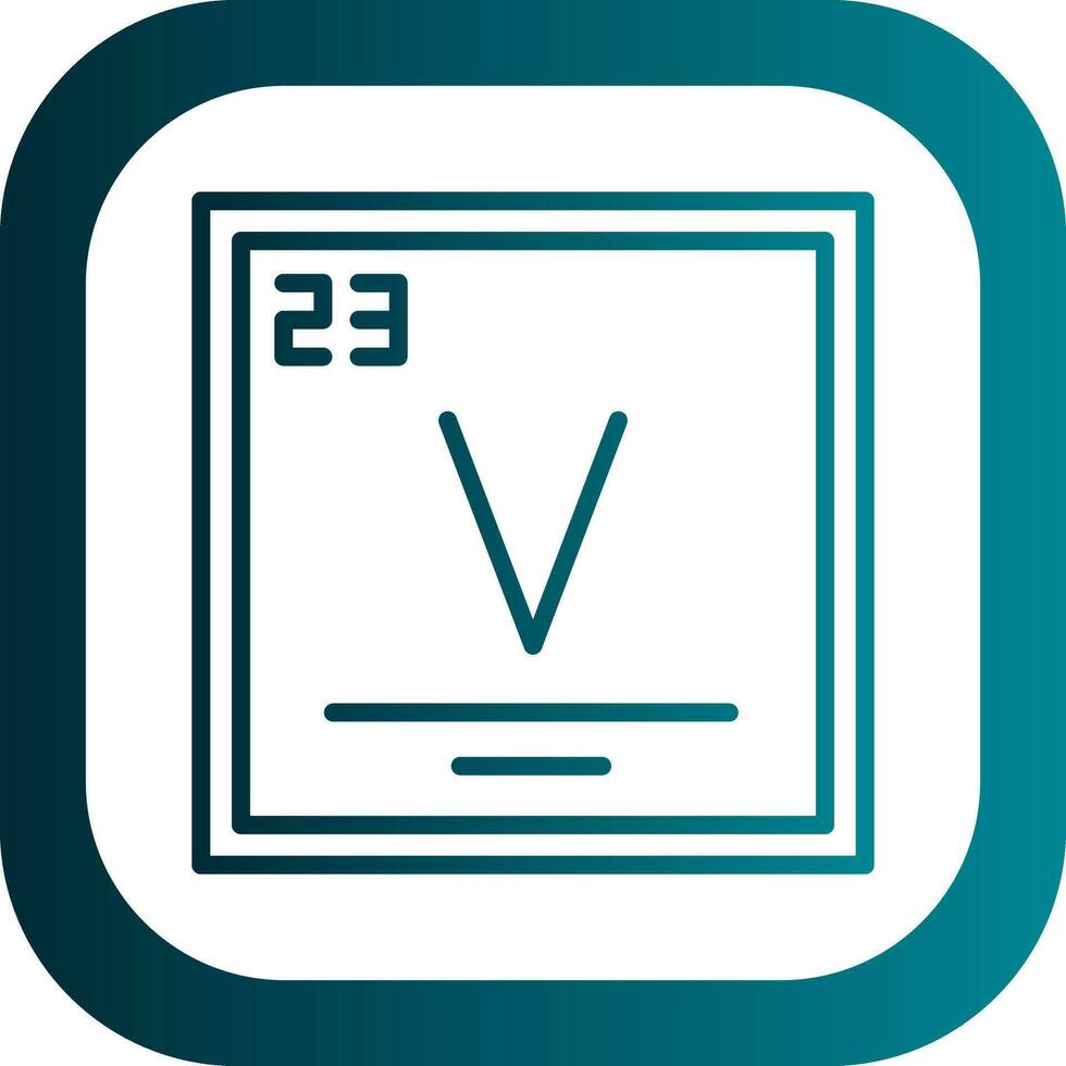 Vanadium Vector Icon Design