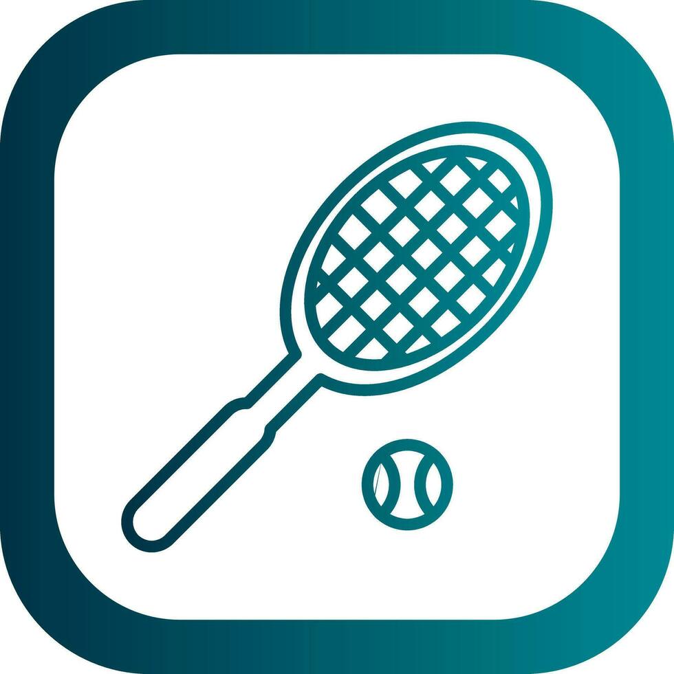 diseño de icono de vector de tenis