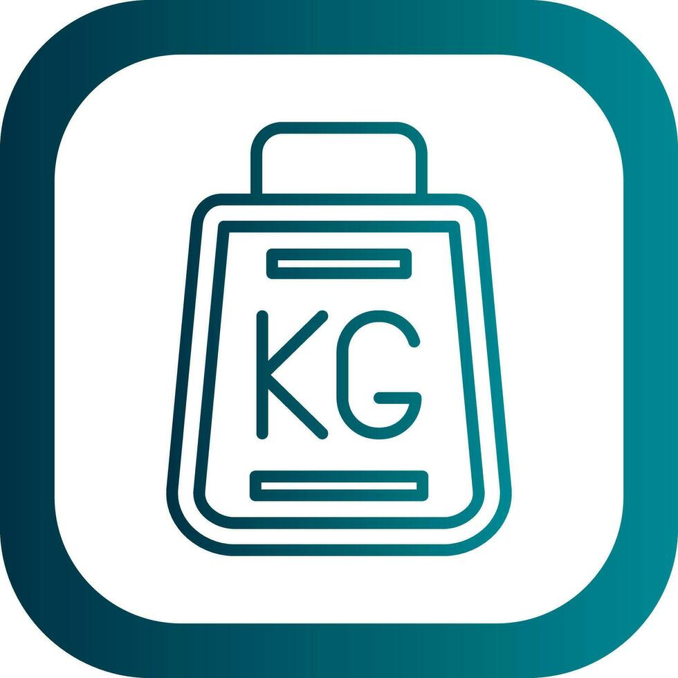 Weights Vector Icon Design