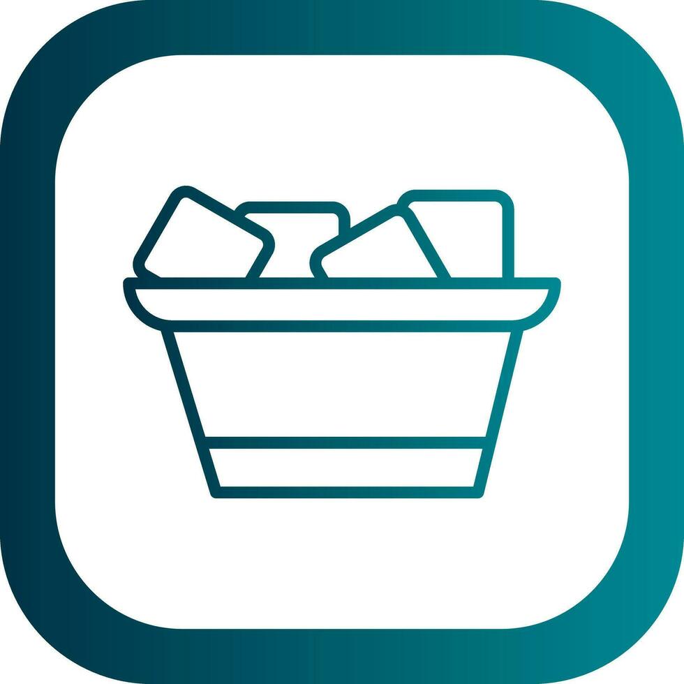 Ice box Vector Icon Design
