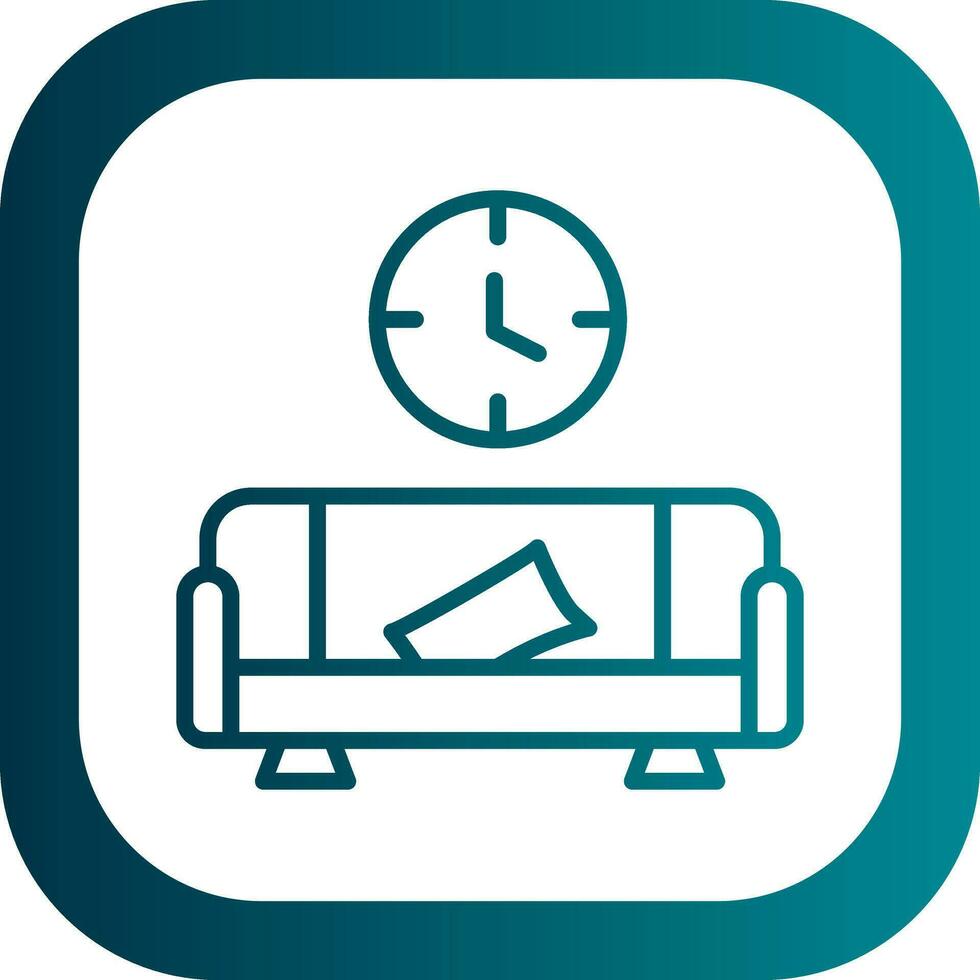 Waiting room Vector Icon Design