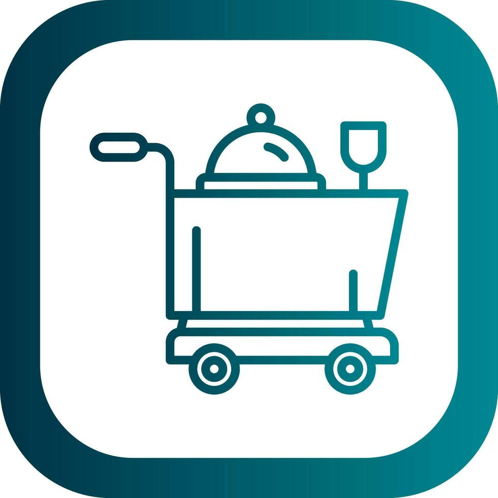 Room service Vector Icon Design