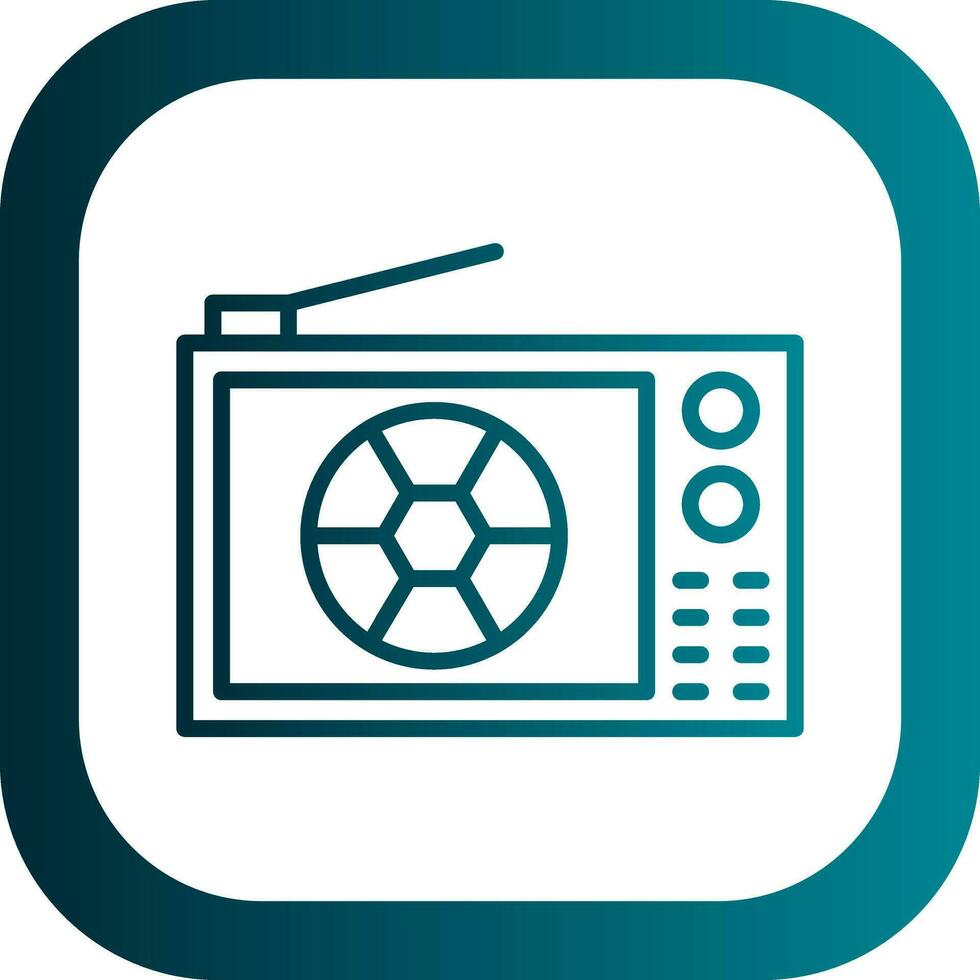 TV Vector Icon Design