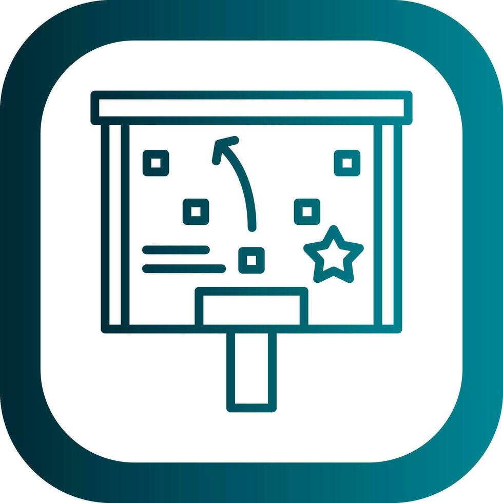 Presentation Vector Icon Design