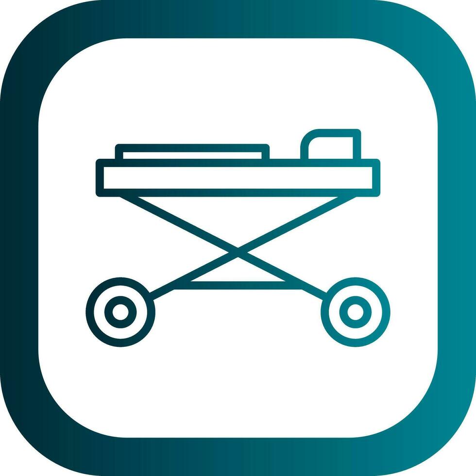 Stretcher Vector Icon Design