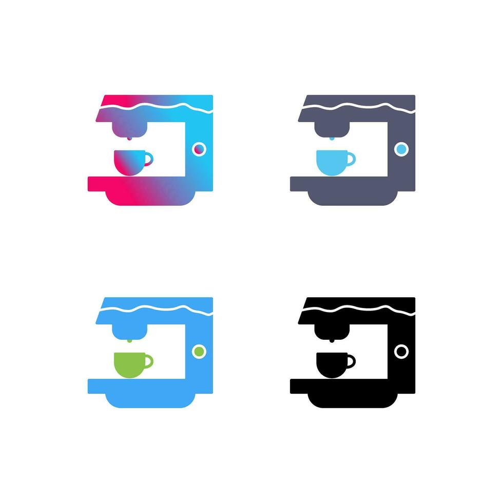 Coffee Machine Vector Icon