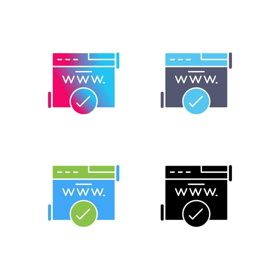 Domain Vector Icon