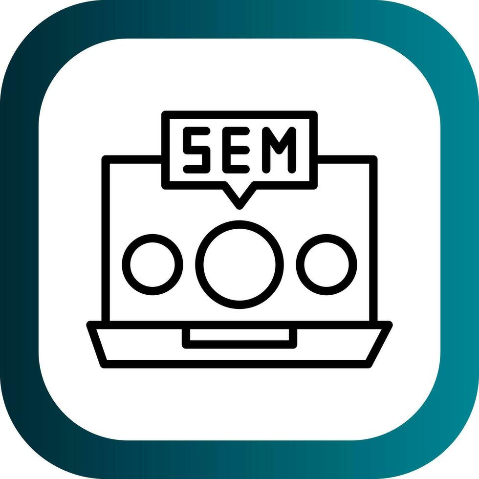 Sem Vector Icon Design