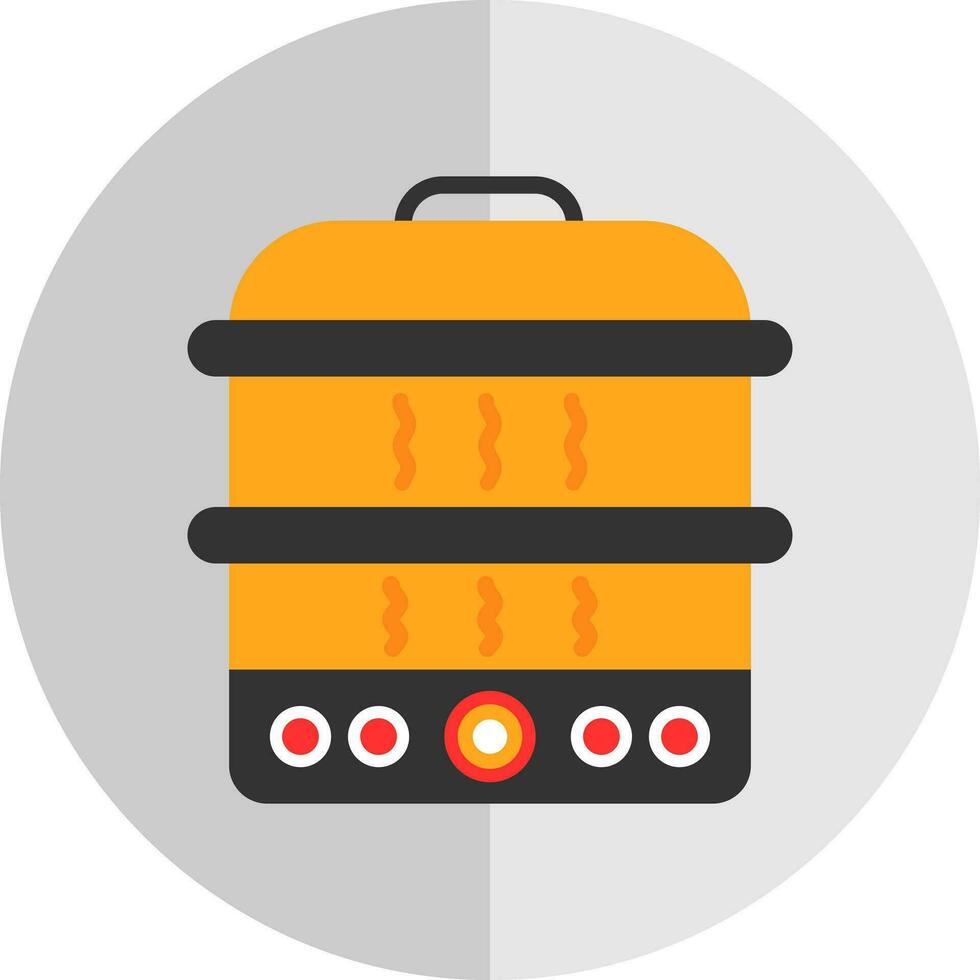 Steamer Vector Icon Design