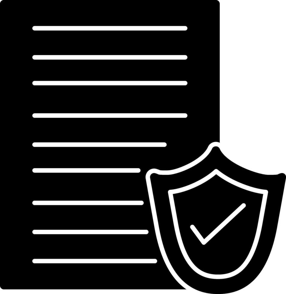 File protection Vector Icon Design