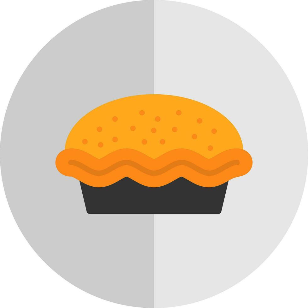 Pie Vector Icon Design