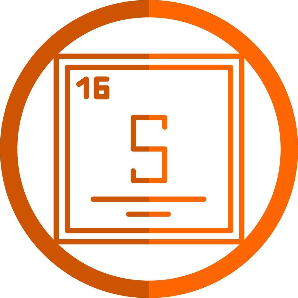 Sulfur Vector Icon Design