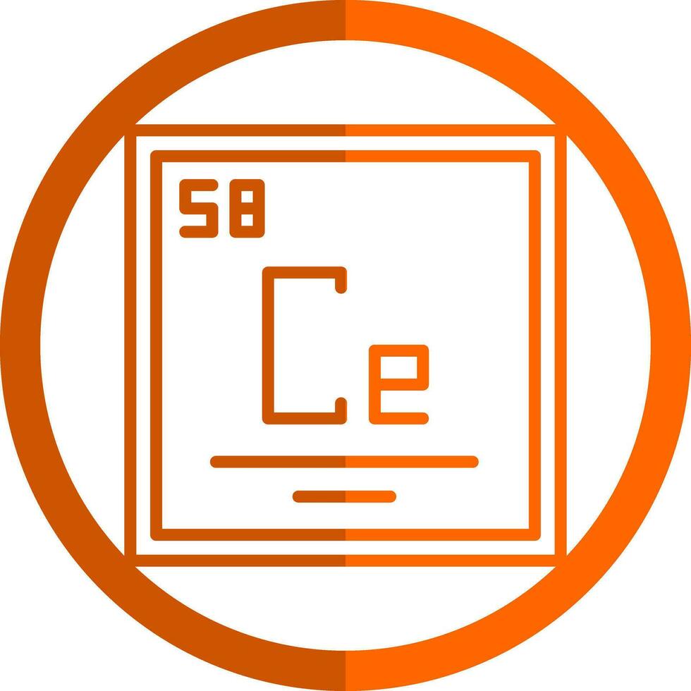 Cerium Vector Icon Design