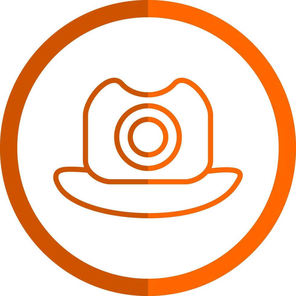 diseño de icono de vector de sombrero