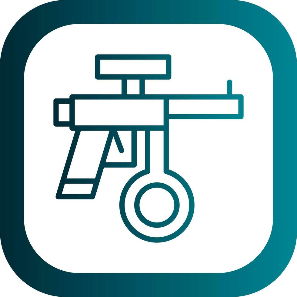 Paintball Vector Icon Design