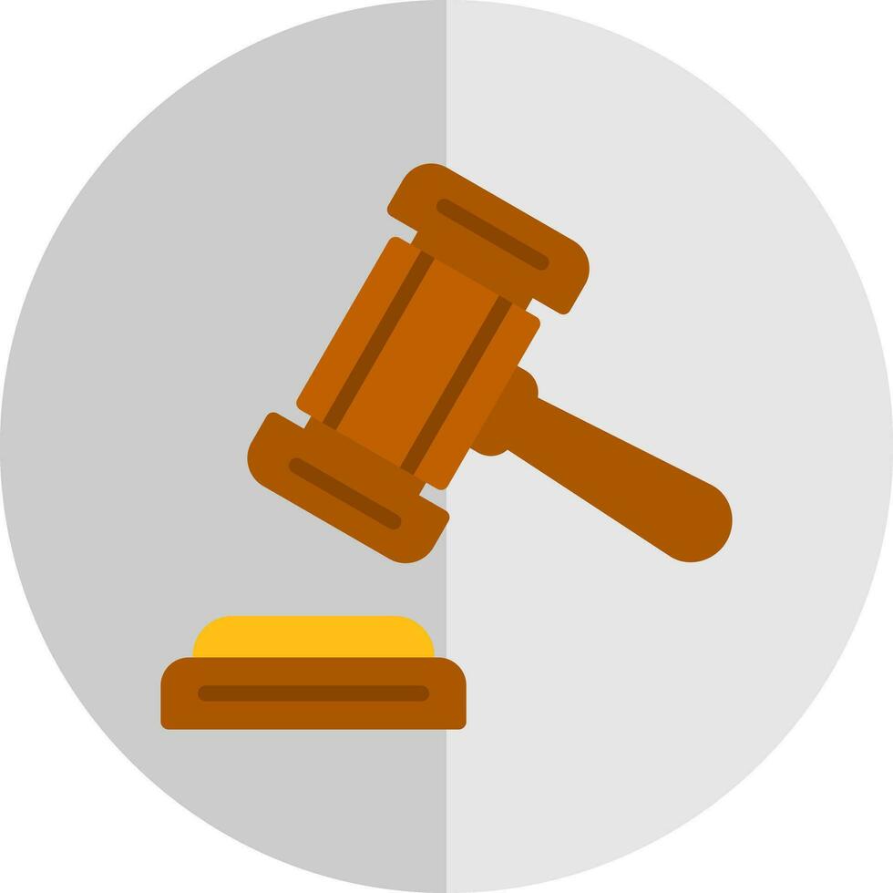 Gavel Vector Icon Design