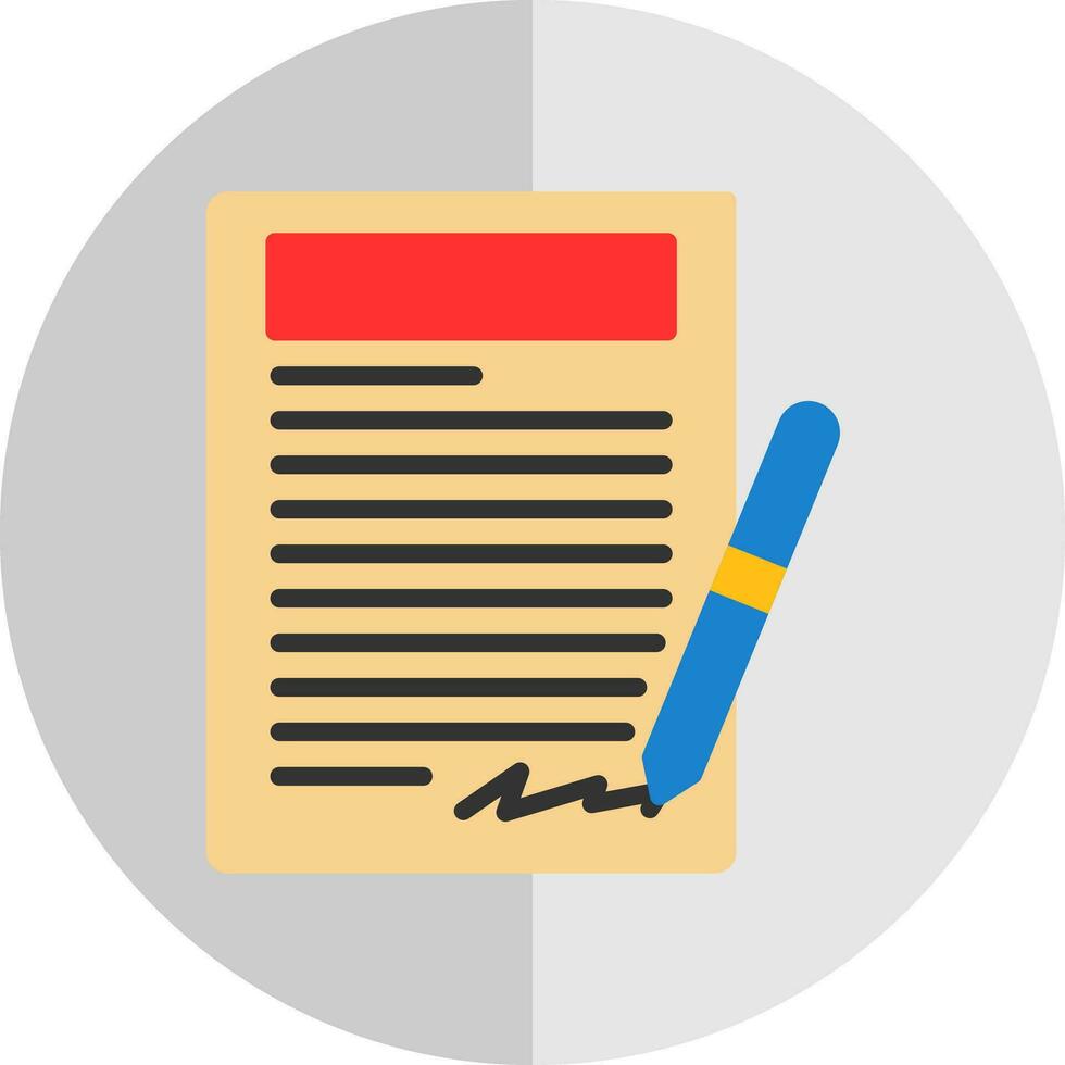 Agreement Vector Icon Design