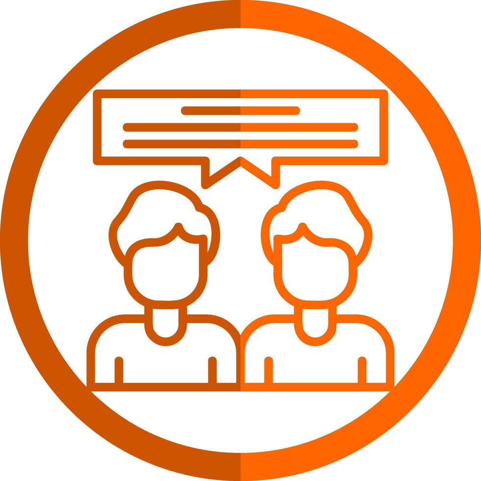 Meeting Vector Icon Design