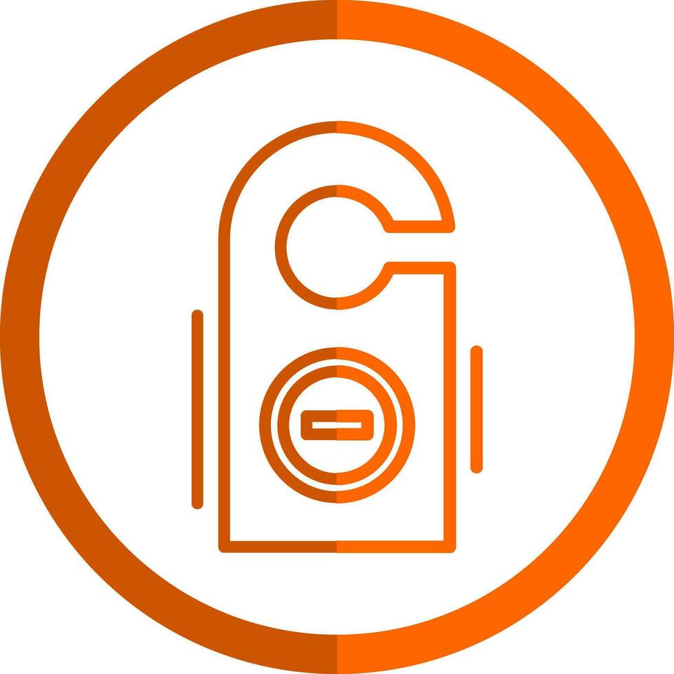 Do not disturb Vector Icon Design