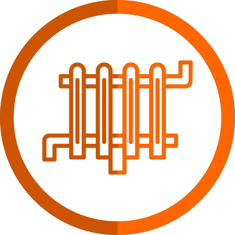 Radiator Vector Icon Design