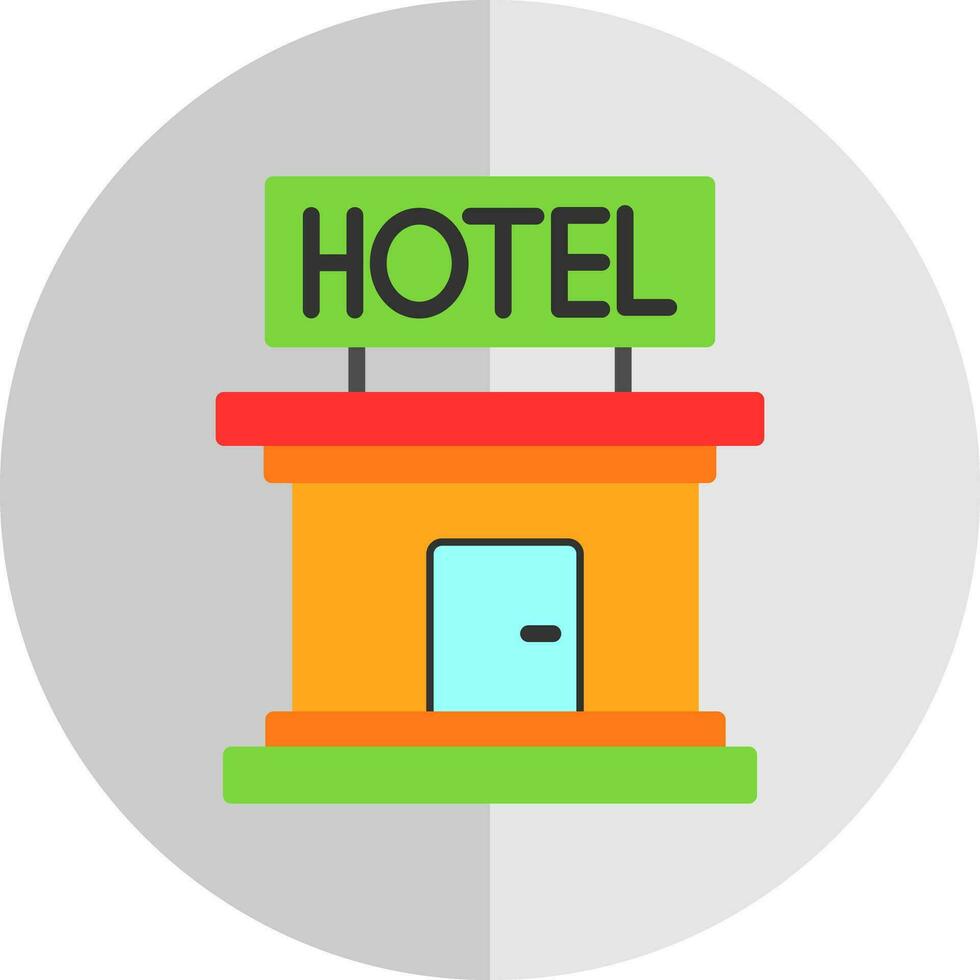 diseño de icono de vector de hotel