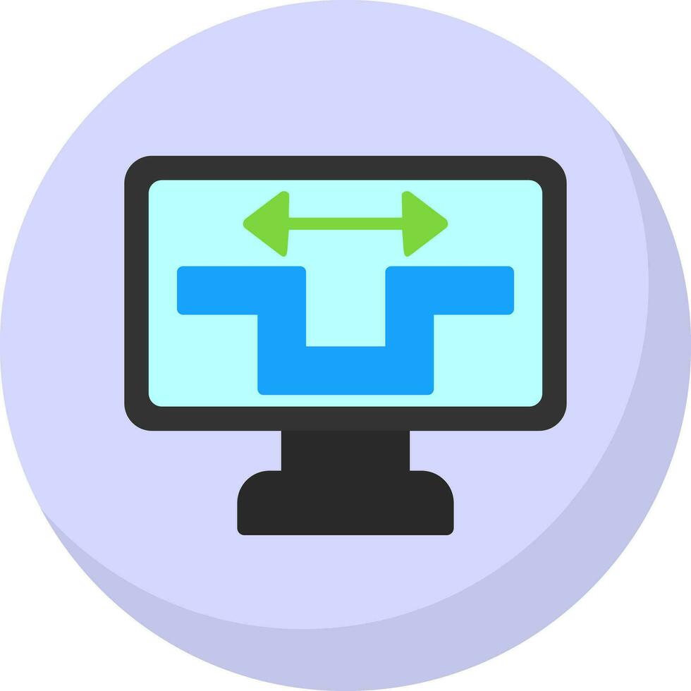 Gap Vector Icon Design