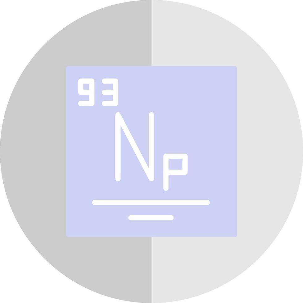 Neptunium Vector Icon Design