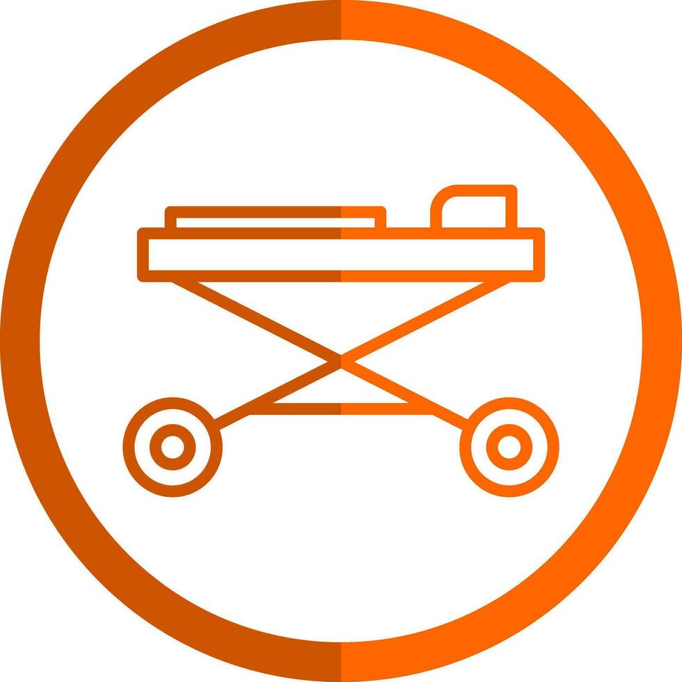 Stretcher Vector Icon Design