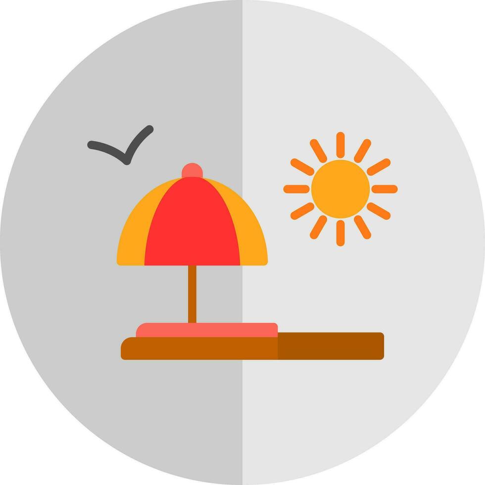 Beach Vector Icon Design