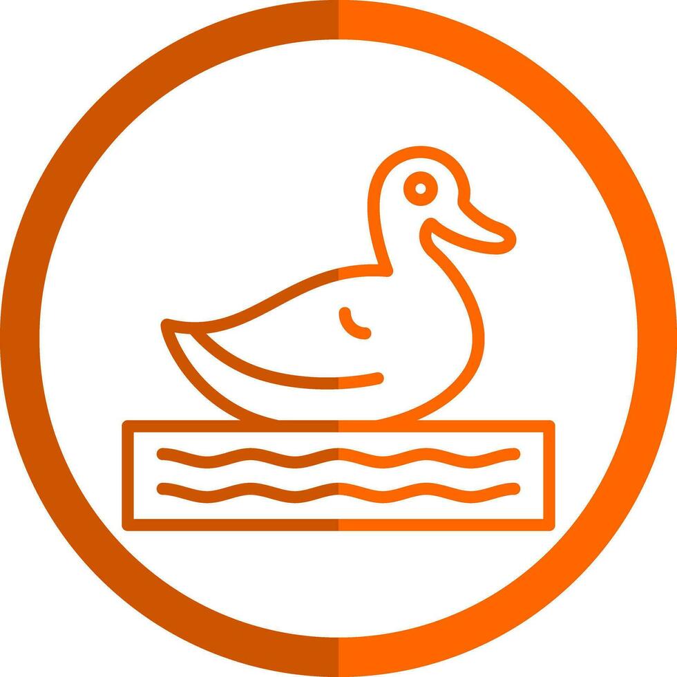 Duck Vector Icon Design