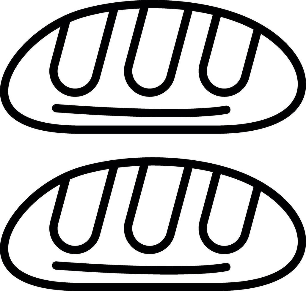 Bread Vector Icon Design