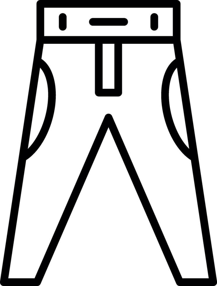 Pants Vector Icon Design