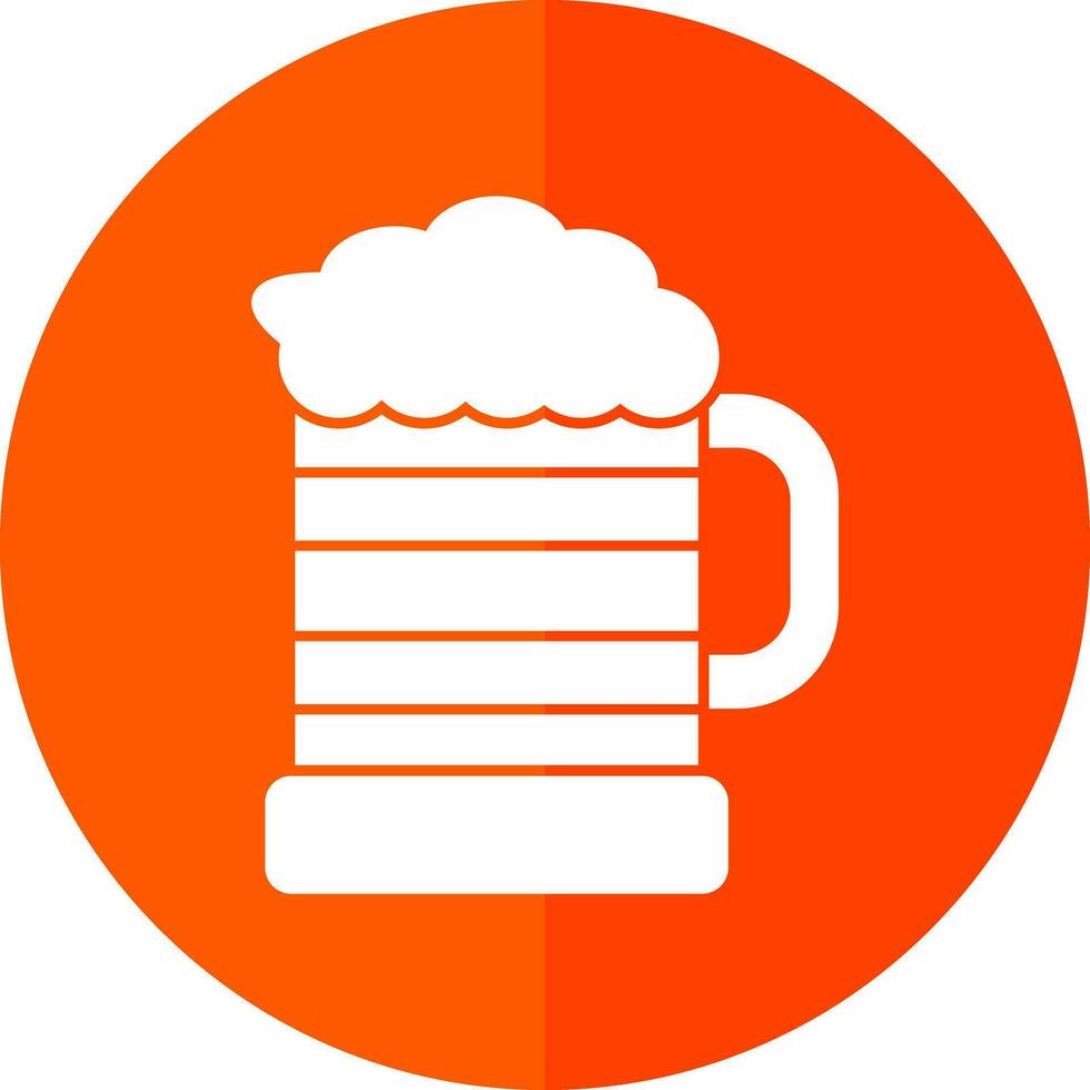 Beer glass Vector Icon Design