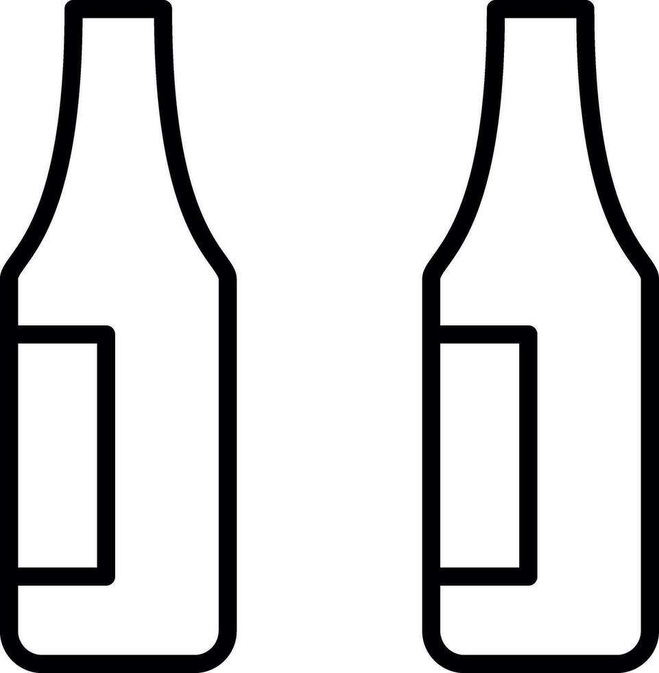 diseño de icono de vector de botella de cerveza